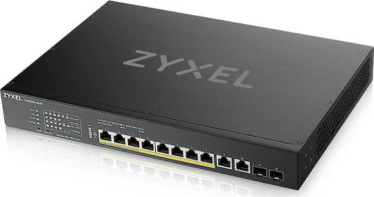 Zyxel XS1930-12HP Managed L3 PoE+ Switch with 10 Gigabit (1Gbps) Ethernet Ports and 2 SFP Ports