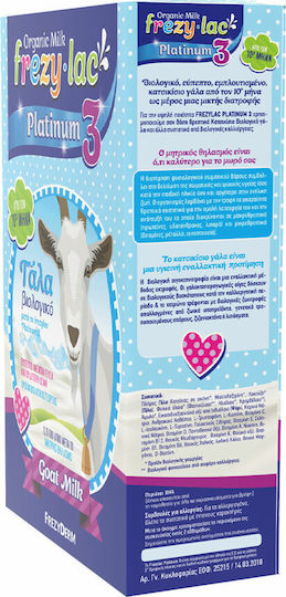 Frezyderm Milk Powder Frezylac Platinum 3 for 10m++ Months 400gr