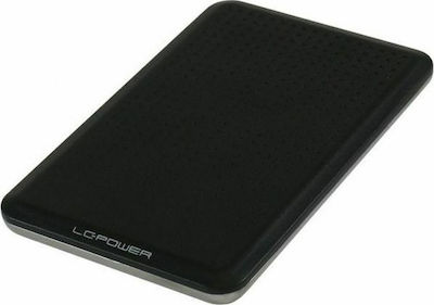 LC-Power Hard Drive Case 2.5" SATA III with connection USB 3.0 in Schwarz color