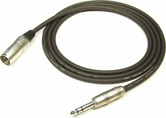 Granite Kabel XLR-Stecker - 6,3mm Stecker Schwarz 2m (MP-483PR-2M)