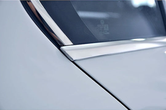 S-dizayn Vw Jetta 4d 2011+ Διακοσμητικό Trim Παραθύρων Χρώμιο 6τεμ /SD