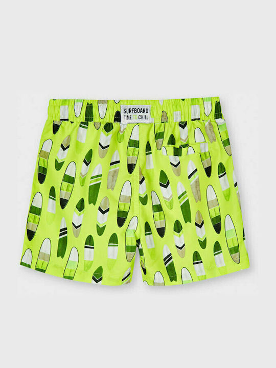 Mayoral Kids Swimwear Swim Shorts Green