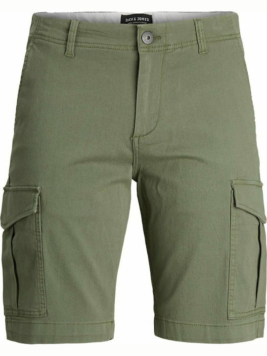 Jack & Jones Bermudă de Bărbați Lichen verde în...