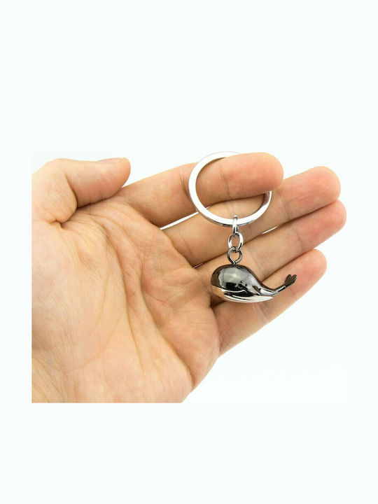 Troika Jack Pott Metallic Black Keychain