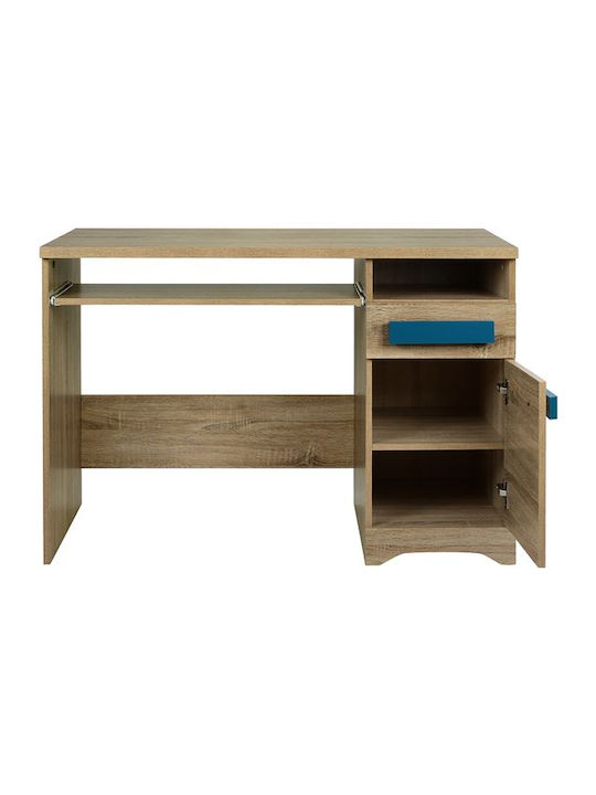 Kinder Schreibtisch Sonama / Silbergrau 110x55x76,5cm