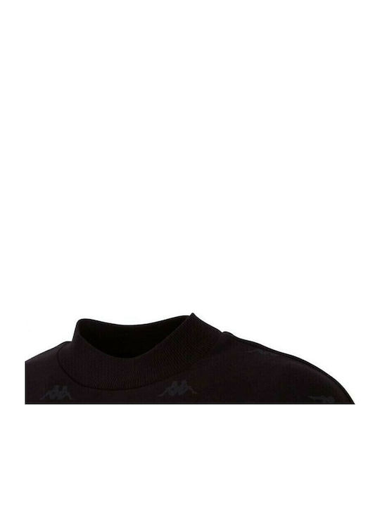 Ignara Γυναικείο Αθλητικό Crop Top Μακρυμάνικο Μαύρο