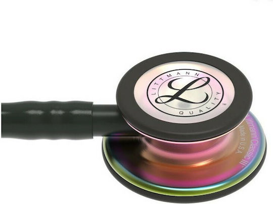 3M Littmann Classic III Στηθοσκόπιο Non Chill με Διπλό Κώδωνα Μαύρο