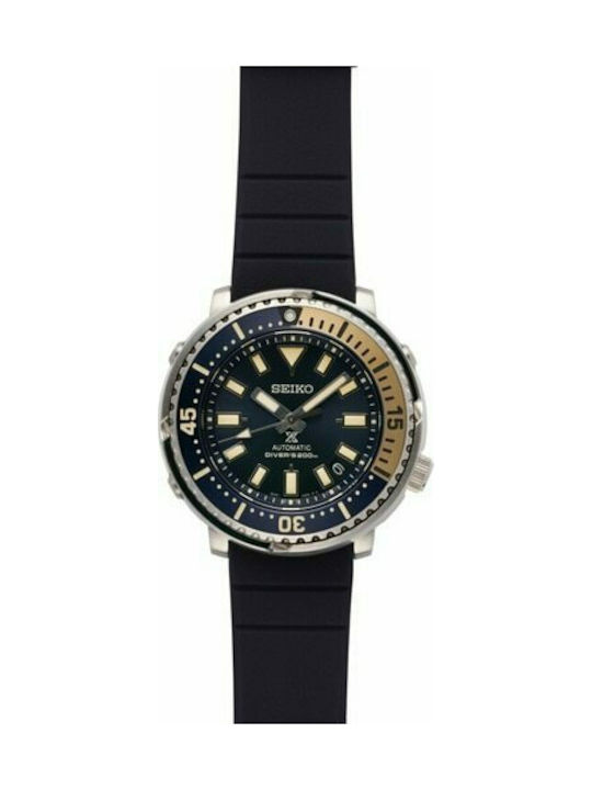 Seiko Street Series Tuna Safari Men's Watch 43.2mm Automatic with Blue Rubber Strap