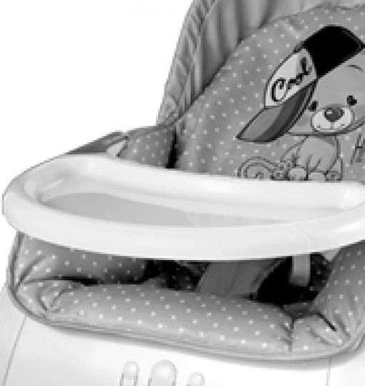 Lorelli Elektrisch Baby Relax Alex mit Musik Green Stars für Kind bis 18kg