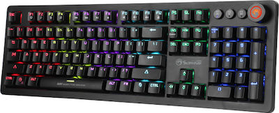 Marvo KG917 Gaming Mechanical Keyboard with Outemu Blue switches and RGB lighting (English US)