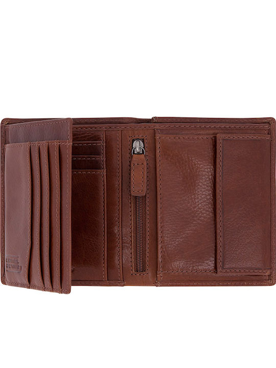 Camel Active Como Leder Herren Geldbörse Klassisch Tabac Braun