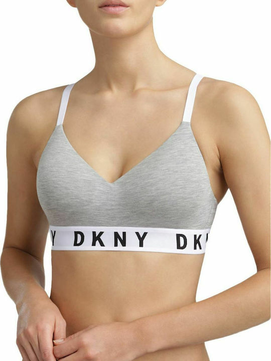 Boyfriend Women's Push Up Sports Bra Grey