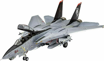 Revell F-14D Super Tomcat Figurină de Modelism Avion 110 Piese la Scară 1:72 26x26.8cm.