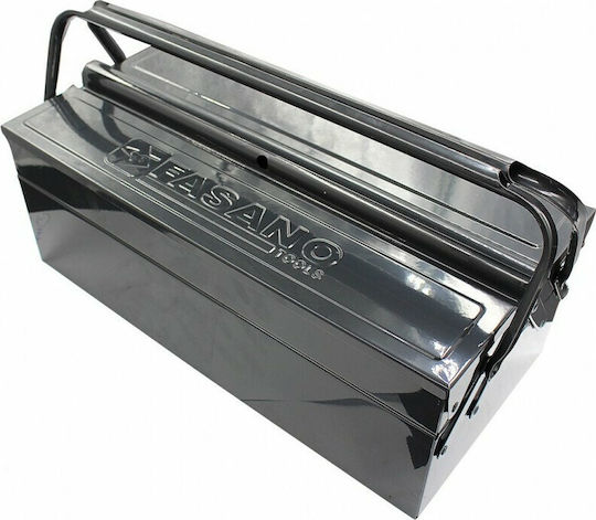 Fasano Tools Εργαλειοθήκη Χειρός Μεταλλική 3 Θέσεων Π43xB16xΥ20cm