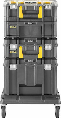 Stanley Fatmax TSAK Tower Tool Storage Plastic Wheeled Box W48xD43xH93cm FMST1-80107