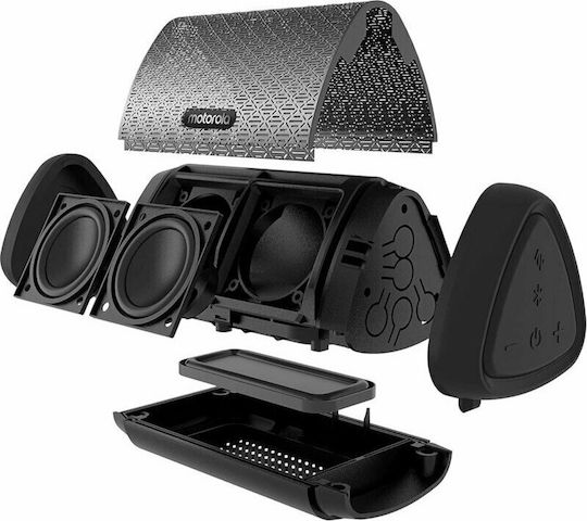 Motorola Sonic Sub 630 Twin Bluetooth високоговорител 20W с живот на батерията до 9 часа Черно