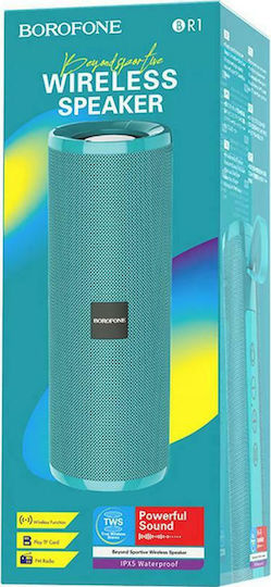 Borofone BR1 Beyond Bluetooth Speaker 5W with Radio and Battery Life up to 3 hours Turquoise