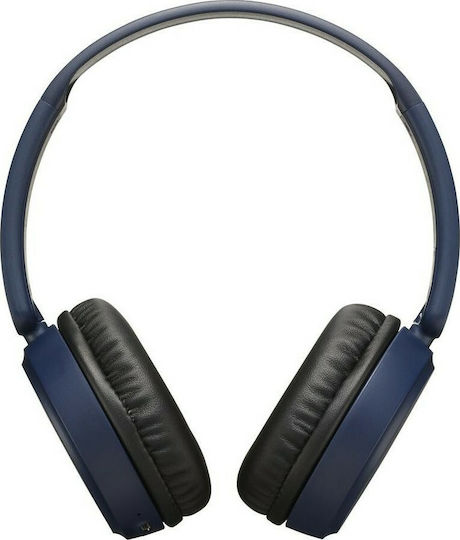 HA-S35BT Ασύρματα Bluetooth On Ear Ακουστικά με 17 ώρες Λειτουργίας Navy Μπλε