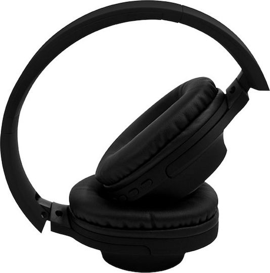NOD Playlist Безжични Bluetooth Over Ear Слушалки с Радио с 8 часа Работа Черни