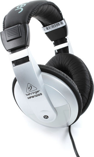 Behringer HPM1000 Ενσύρματα Over Ear Ακουστικά Ασημί