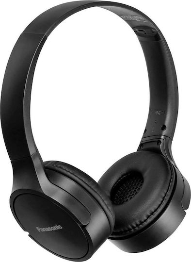 Panasonic RB-HF420BE Wireless / Wired On Ear Headphones with 50 hours of Operation and Quick Charge Black