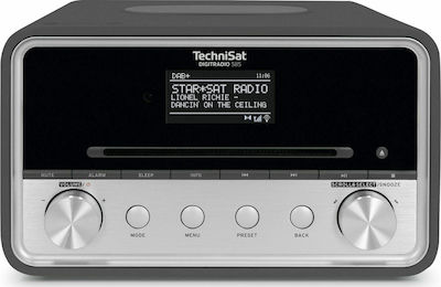 Technisat DigitRadio 585 Επιτραπέζιο Ραδιόφωνο Ρεύματος DAB+ με Bluetooth και USB Γκρι