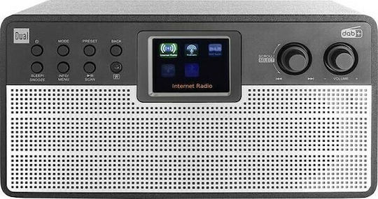 Dual IR100 Επιτραπέζιο Ραδιόφωνο Ρεύματος DAB+ με Bluetooth Μαύρο