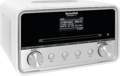 Technisat DigitRadio 585 Tabletop Radio Electric DAB+ with Bluetooth and USB White