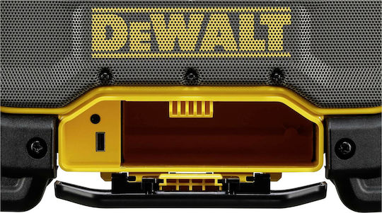 DEWALT DCR027 Φορητό Ραδιόφωνο Μπαταρίας DAB με USB Κίτρινο