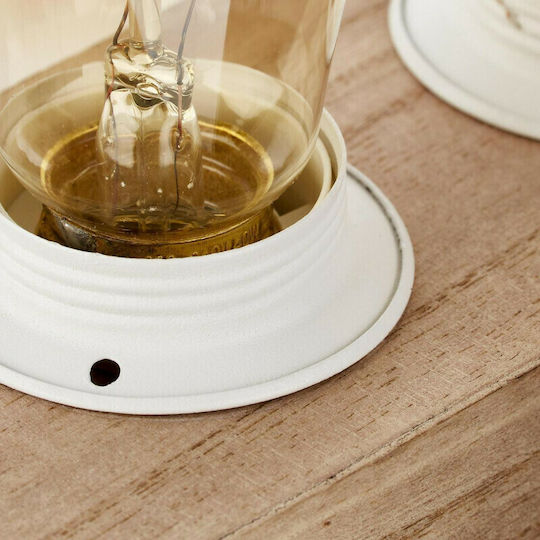 Brilliant Wood Dekorative Lampe mit Fassung für E27 Lampe Beige