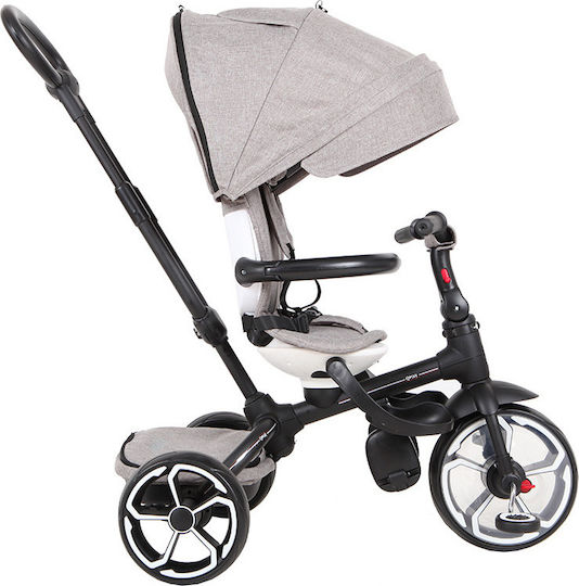 Q Play Prime Convertible with Parental Handle 4 in 1 for 6 Months Gray T561