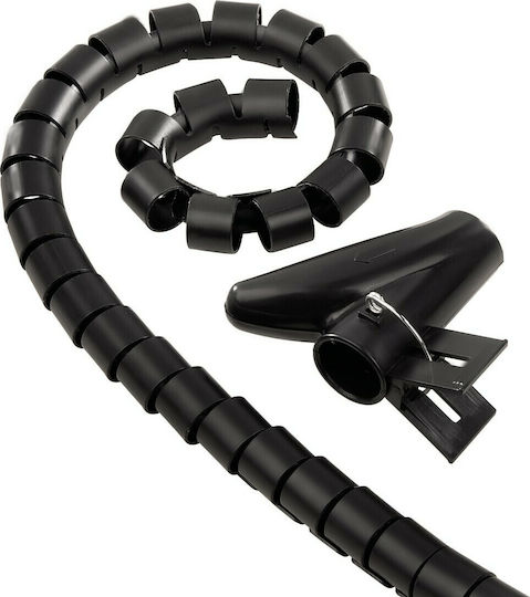 HAMA Σπιράλ Cable Bundle Tube 30mm 1.5m Μαύρο