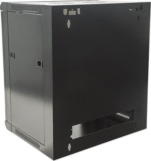 Intellinet Επιτοίχια Καμπίνα Rack 6U 57x45x37cm Μαύρο 711715
