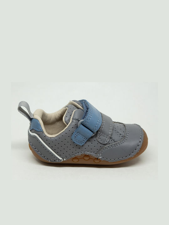 Kids Sneakers Tiny Dusk Anatomic with Scratch Gray