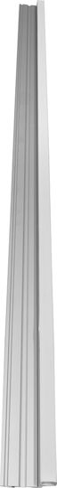 GloboStar Set 25 Pieces External LED Strip Aluminum Profile Corner Stairs with Opal Cover 100x5.9x2.1cm