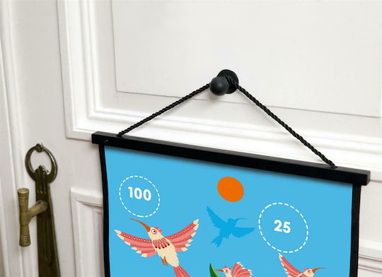 Scratch Europe Set with Target & Darts Children's Magnetic Target 2 Sides with 6 Darts - Colibri