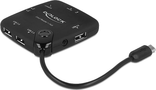 DeLock Card Reader USB 2.0 για SD/microSD/MemoryStick