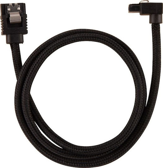 Corsair Premium Sleeveed 7-Pin SATA III - 7-Pin SATA III 30cm Schwarz CC-8900278
