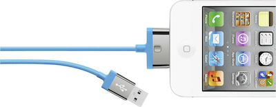 Belkin USB to 30-Pin Cable Μπλε 2m (F8J041CW2M-BLU)