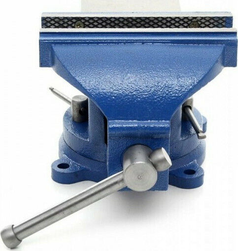 Kraft & Dele Rotating Countertop Vise Made of Cast Iron with Maximum Opening 100mm