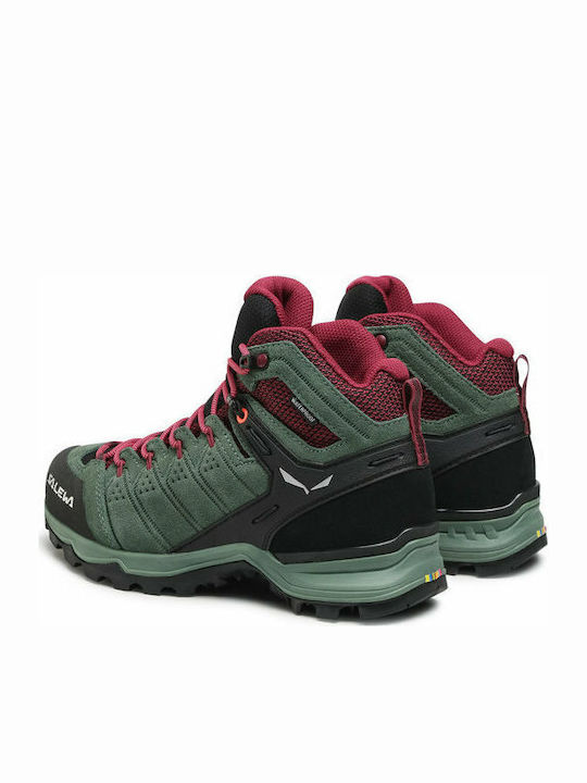 Salewa Alp Mate Mid Women's Green Hiking Boots