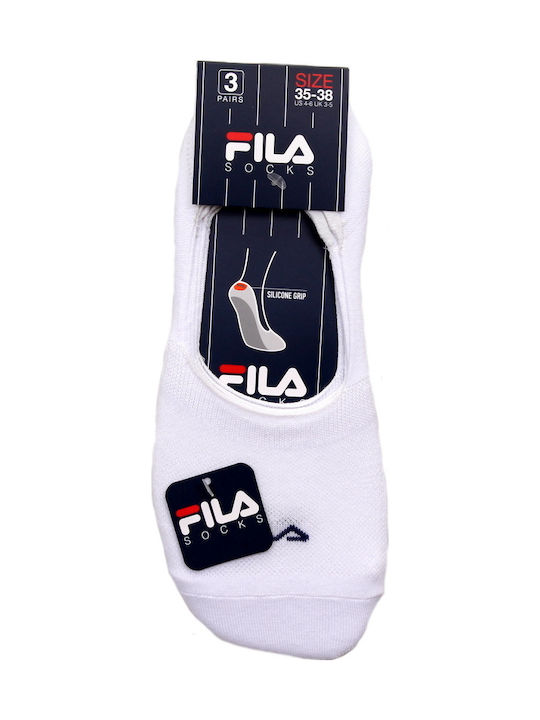 FILA Noc Ghost Socks White 3Pack