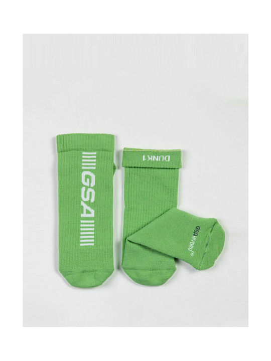 GSA Superlogo Athletic Socks Green 1 Pair