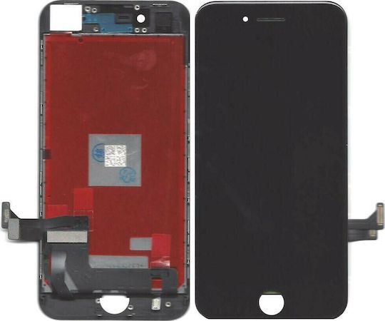 O ecran 21465 cu Mecanism Tactil pentru iPhone 8 (Negru)