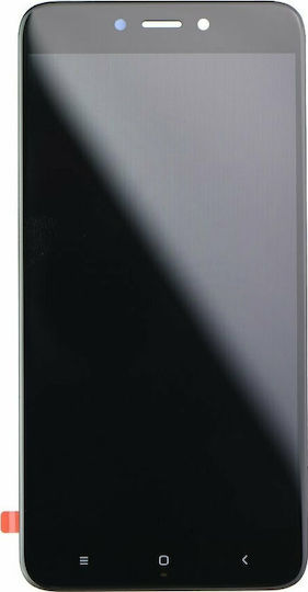 Xiaomi Οθόνη με Μηχανισμό Αφής και Πλαίσιο για Redmi Note 4 (Μαύρο)