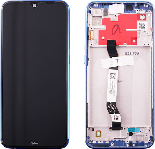 Xiaomi Екран със Сензорен Механизъм и Рамка за Redmi Note 8T (Син)