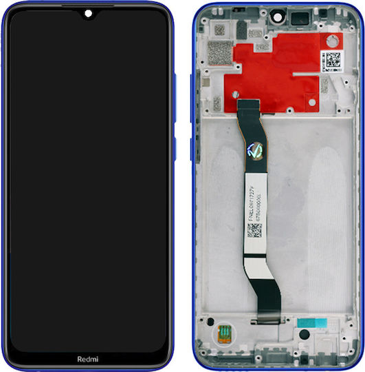 Xiaomi Екран със Сензорен Механизъм и Рамка за Redmi Note 8T (Син)