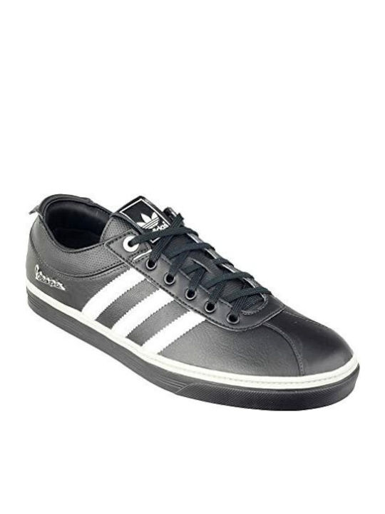 Vespa Herren Sneakers Schwarz