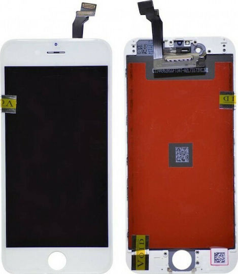 Οθόνη mit Touch-Mechanismus für iPhone 6 (Weiß)