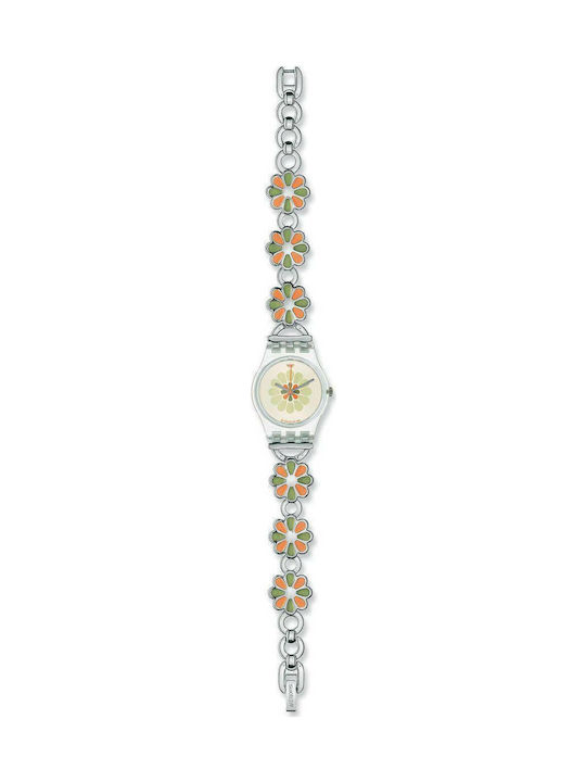 Swatch Daisy Fragrancy Μεταλλικό Μπρασελέ Πολύχρωμο 12mm